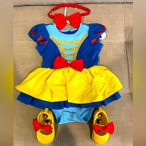 Disney Baby Snow White Costume with Shoes 9-12 months